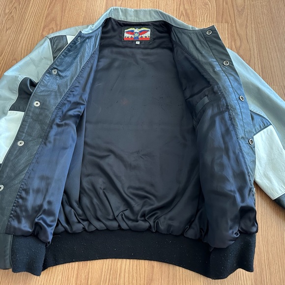 JH RAIDERS LEATHER JACKET XL - Picture 7 of 7